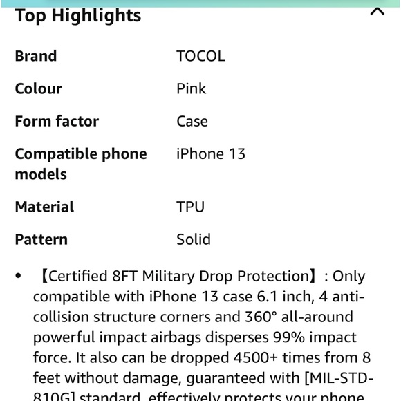 PINK IPHONE 13 PHONE CASE 🔥🔥🔥🔥 - Picture 6 of 16